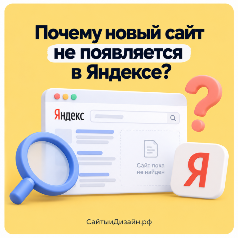Почему сайт не индексируется в Яндексе — причины и способы решения