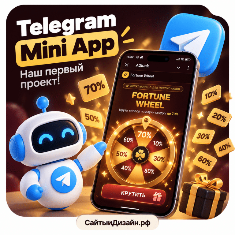 Разработка Telegram Mini App — кейс A2luck