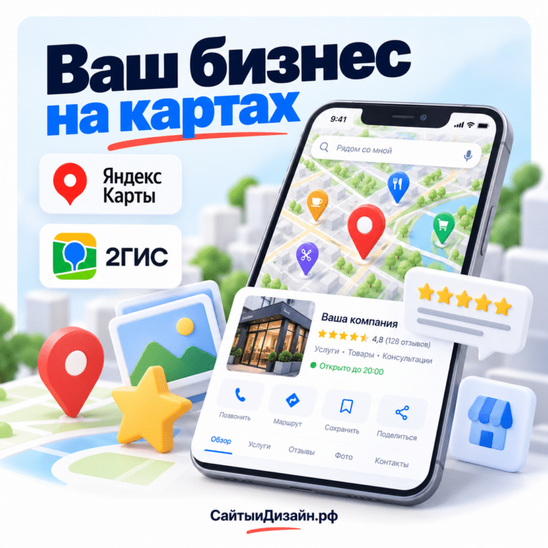 Как продвигать компанию в Яндекс Картах и 2ГИС